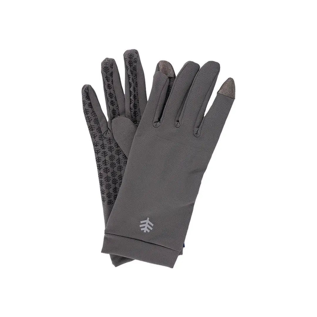 COOLIBAR UPF50+ SUN CHARCOAL GLOVES-M