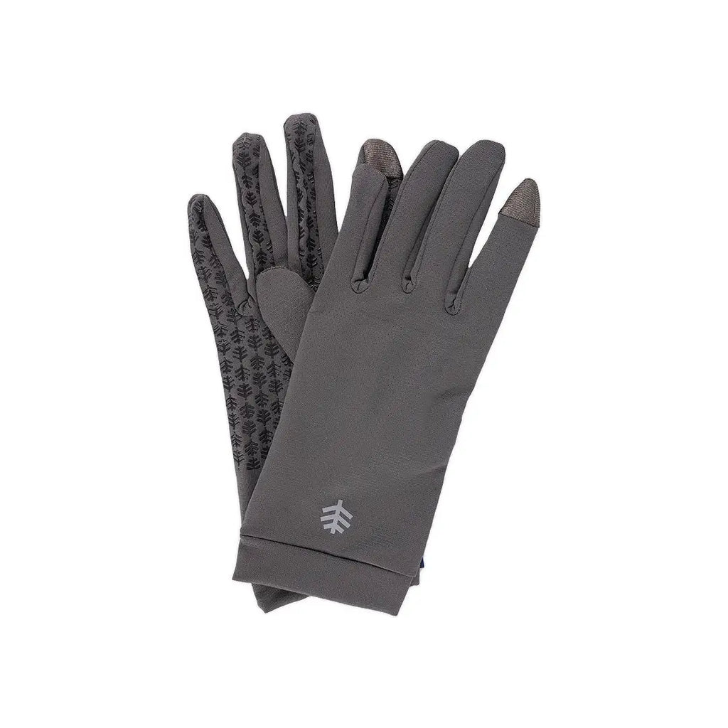 COOLIBAR UPF50+ SUN CHARCOAL GLOVES-M