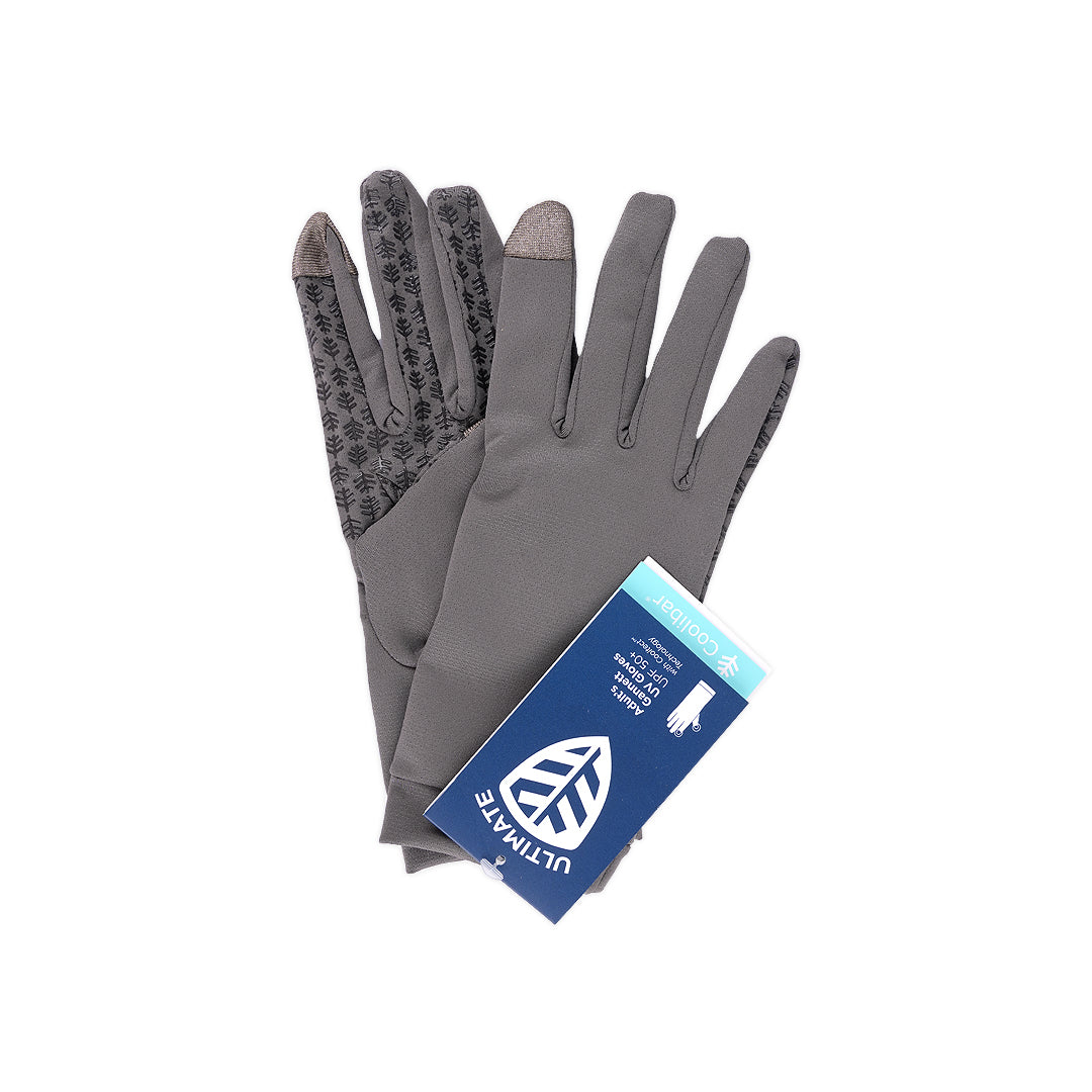 COOLIBAR UPF50+ SUN CHARCOAL GLOVES-M
