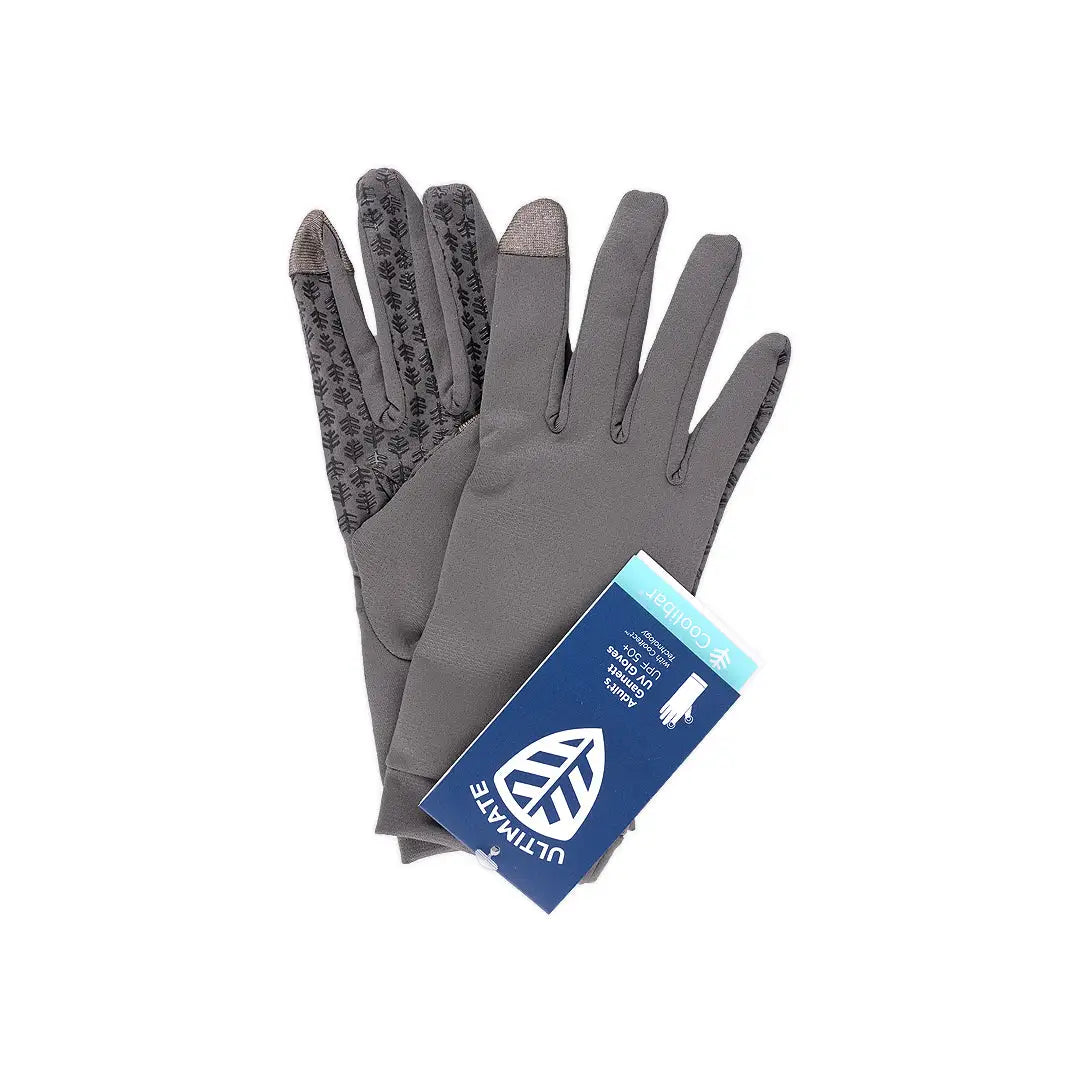 COOLIBAR UPF50+ SUN CHARCOAL GLOVES-M