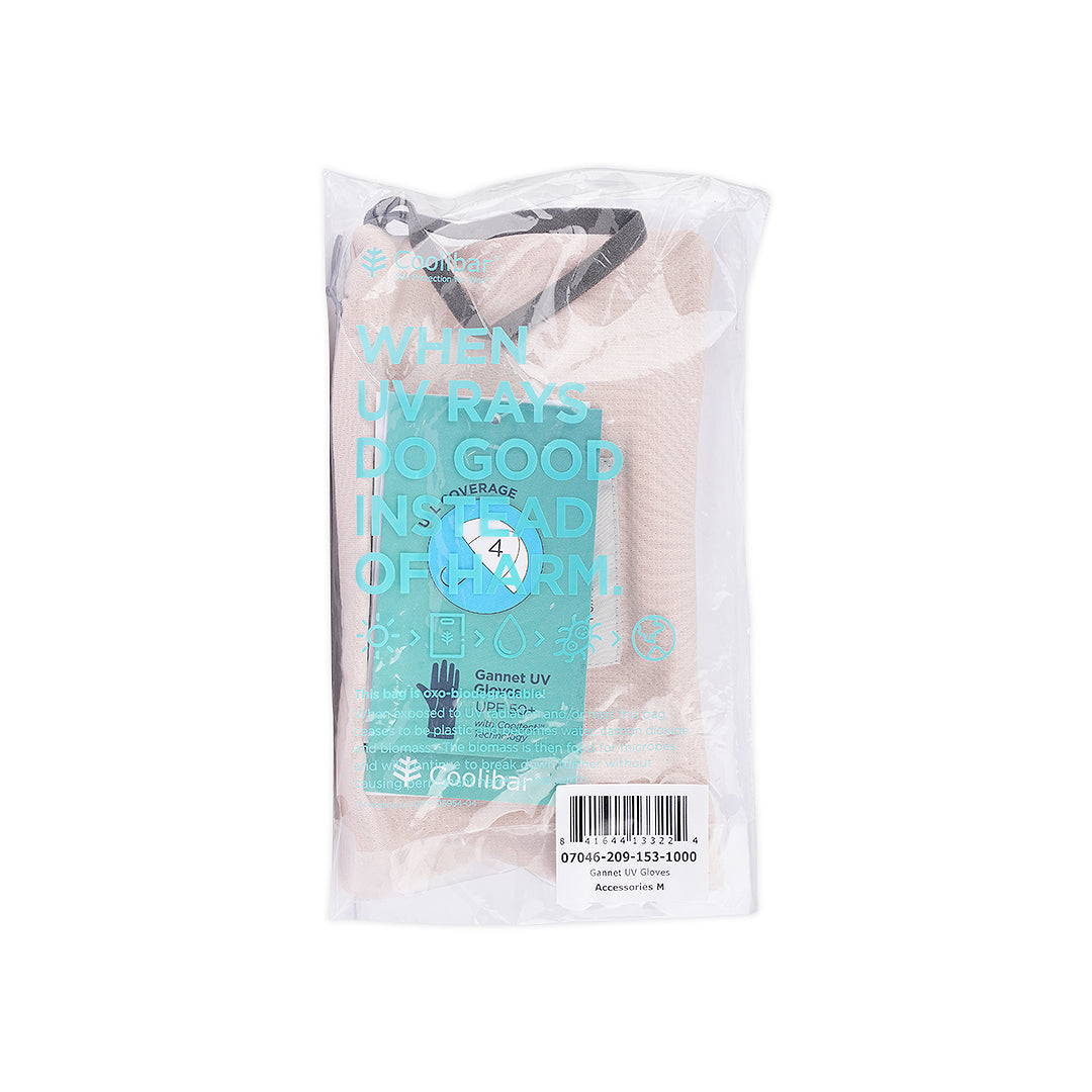 COOLIBAR UPF50+ SUN BEIGE GLOVES-M
