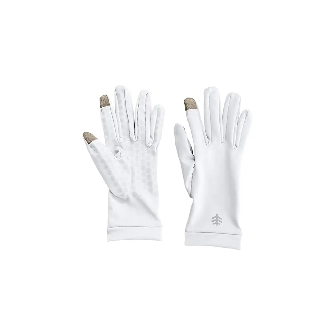 42479-COOLIBAR UPF50+ SUN WHITE GLOVES-S