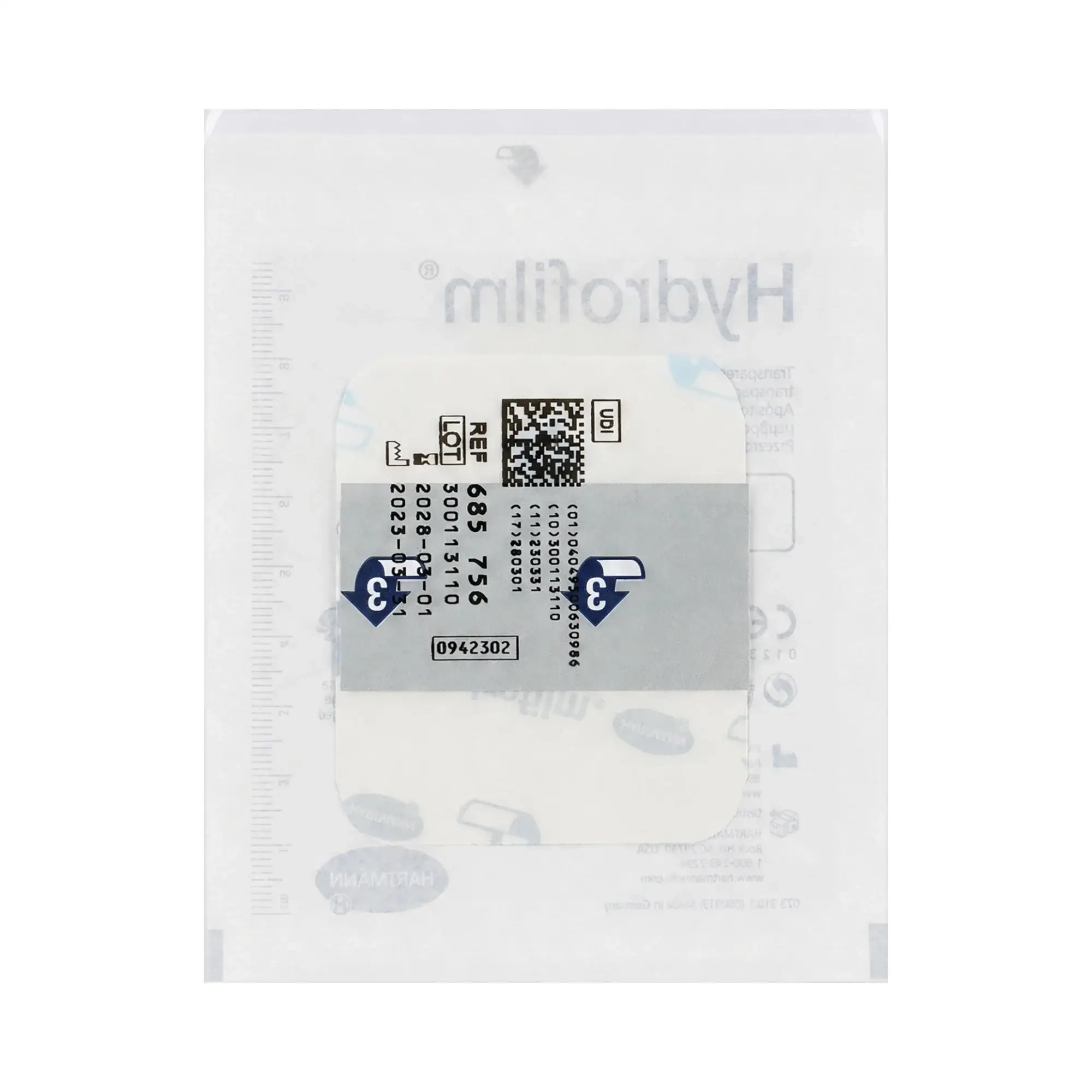 42503-Hartmann Hydrofilm 6x7cm 1pc +1