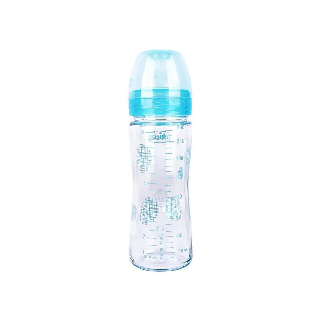 Chicco Well-Being Glass Slow (0m+) 240ml Boy