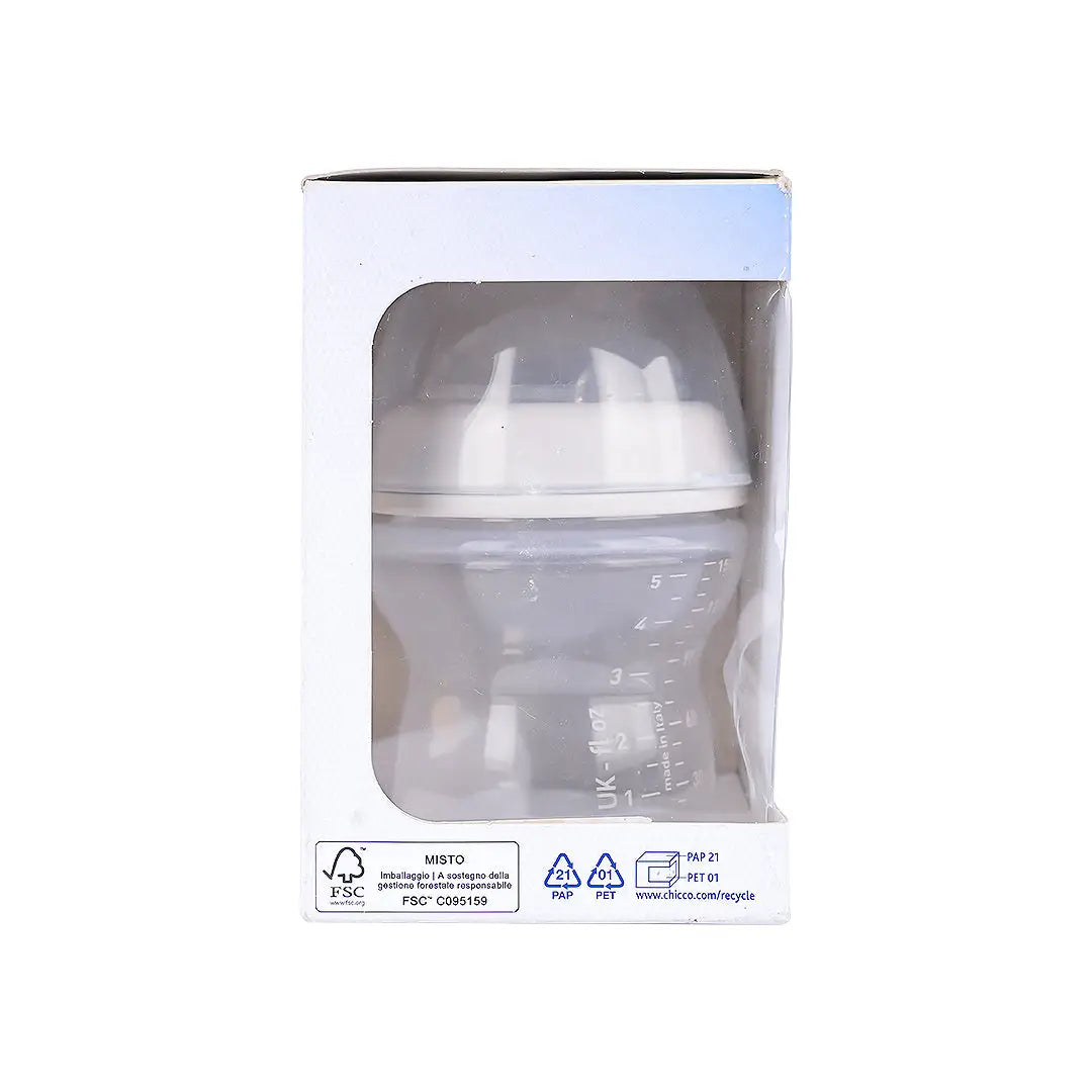 Chicco Natural Feeling Bottle Silver 150ml (0m+)