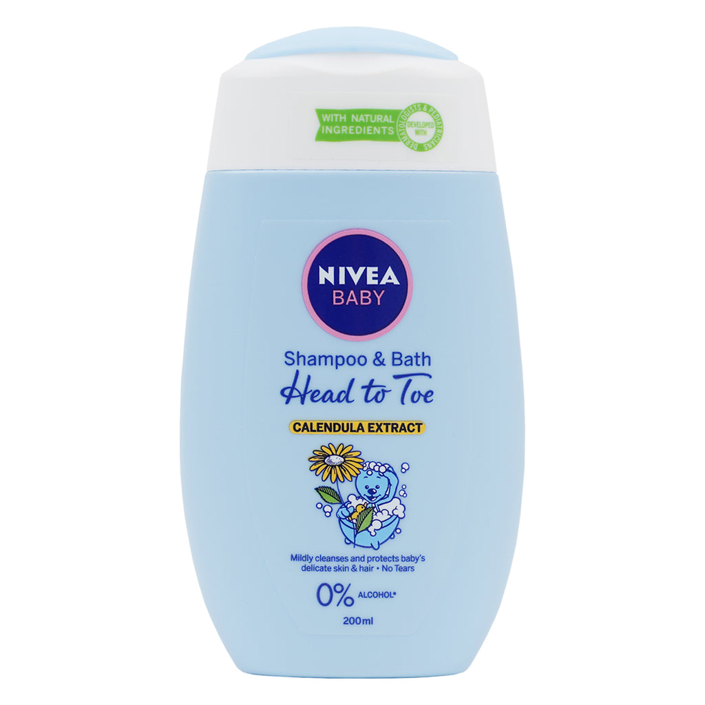 Nivea Baby Shampoo&Bath Head To Toe Calendula Extract 200ml