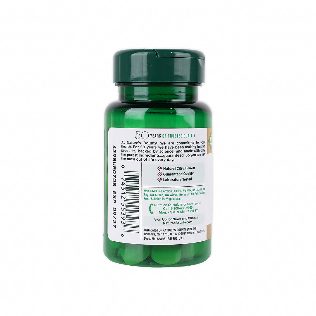 NATURES BOUNTY VIT C+ZINC 60CAP