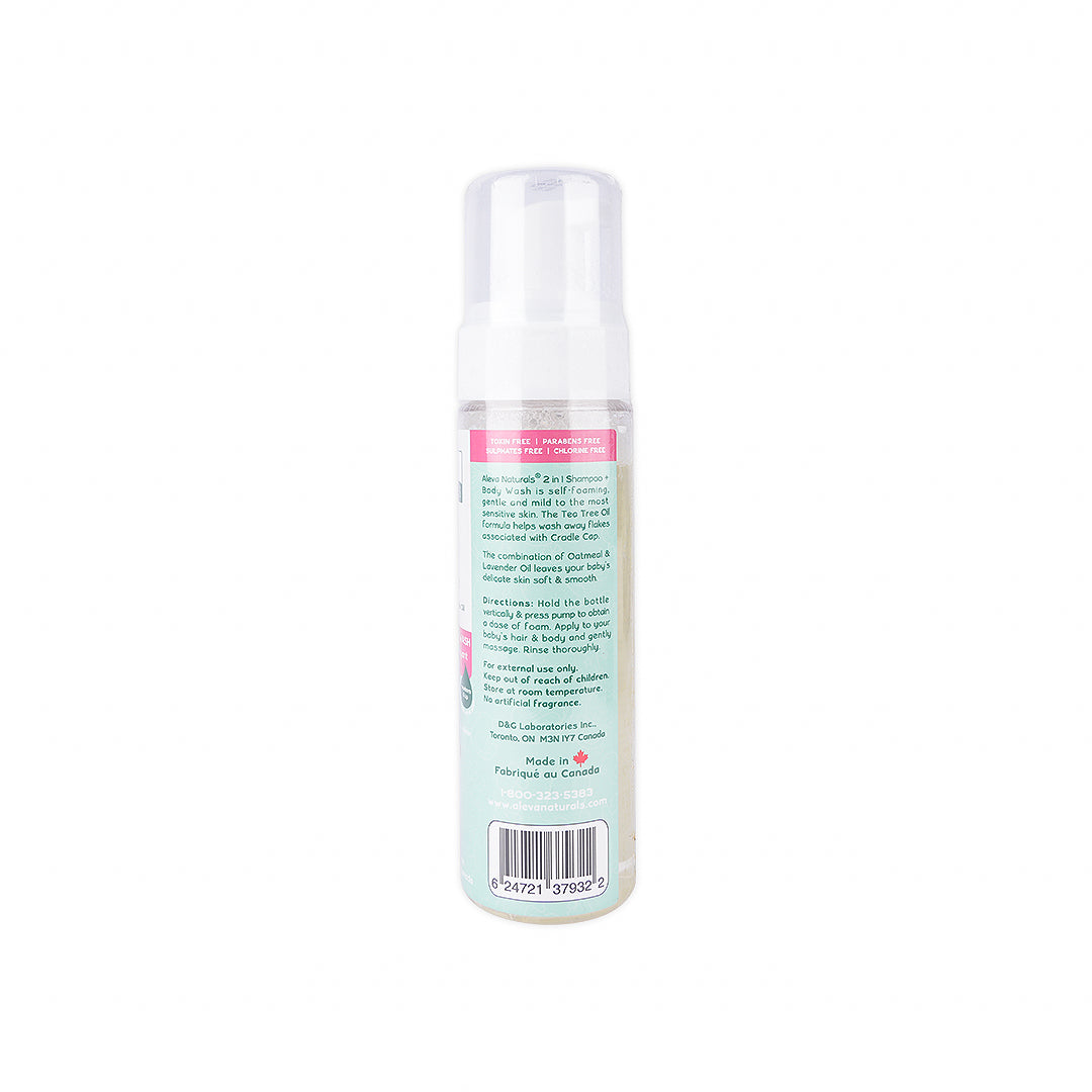Aleva Naturals 2 in 1 Hair & Body Wash 200ml
