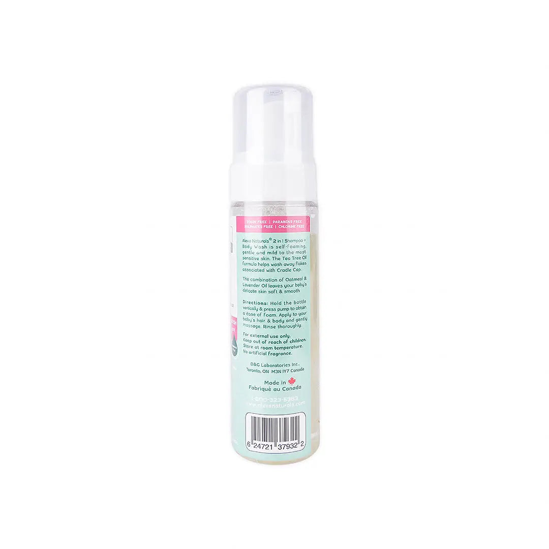 Aleva Naturals 2 in 1 Hair & Body Wash 200ml