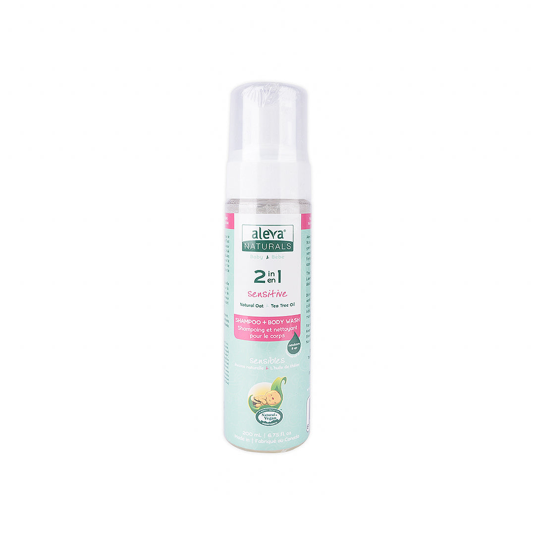 Aleva Naturals 2 in 1 Hair & Body Wash 200ml