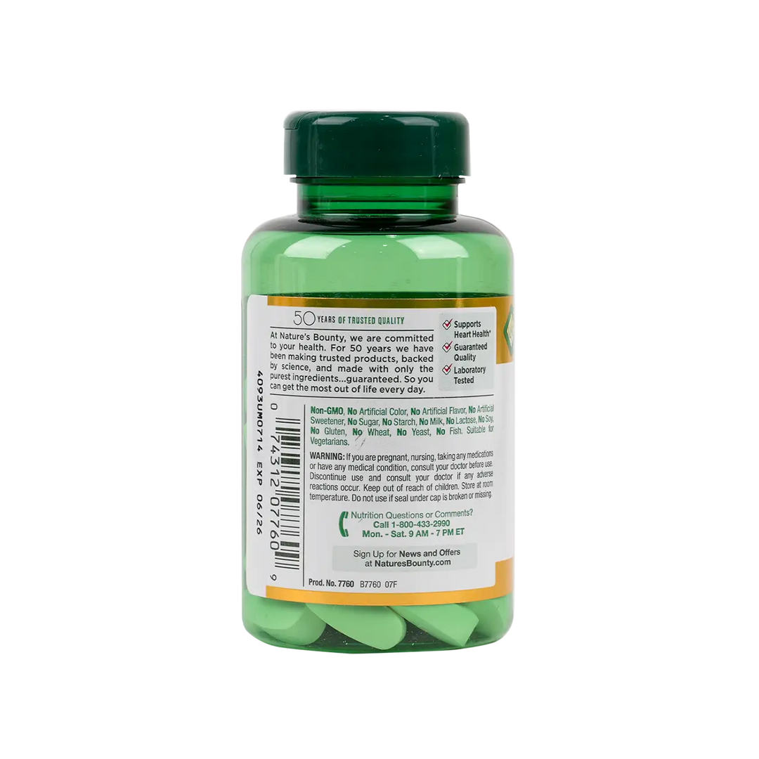 42737-Natures Bounty L-Arginine 1000mg 50tab +2