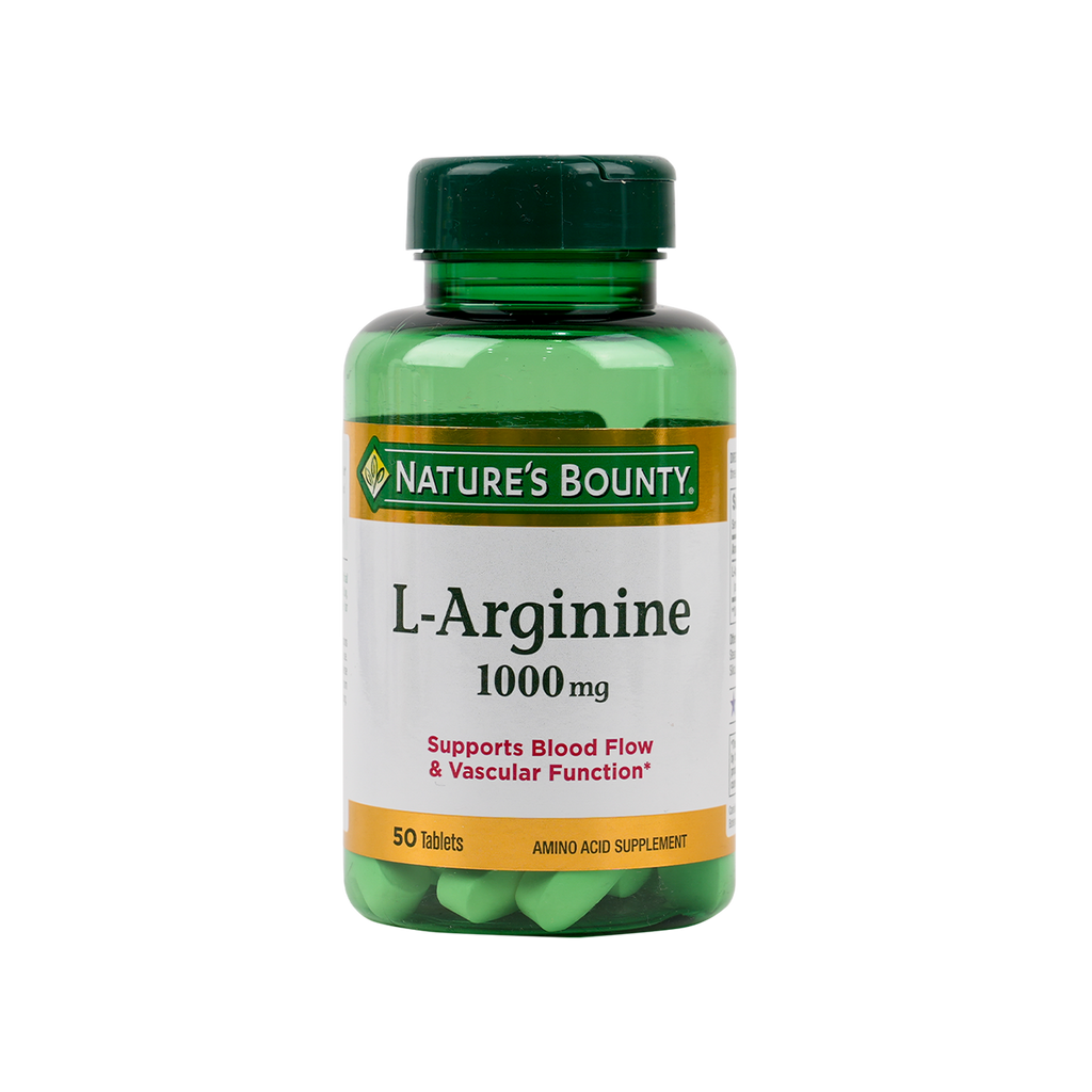 NATURES BOUNTY L-ARGININE 1000MG 50TAB