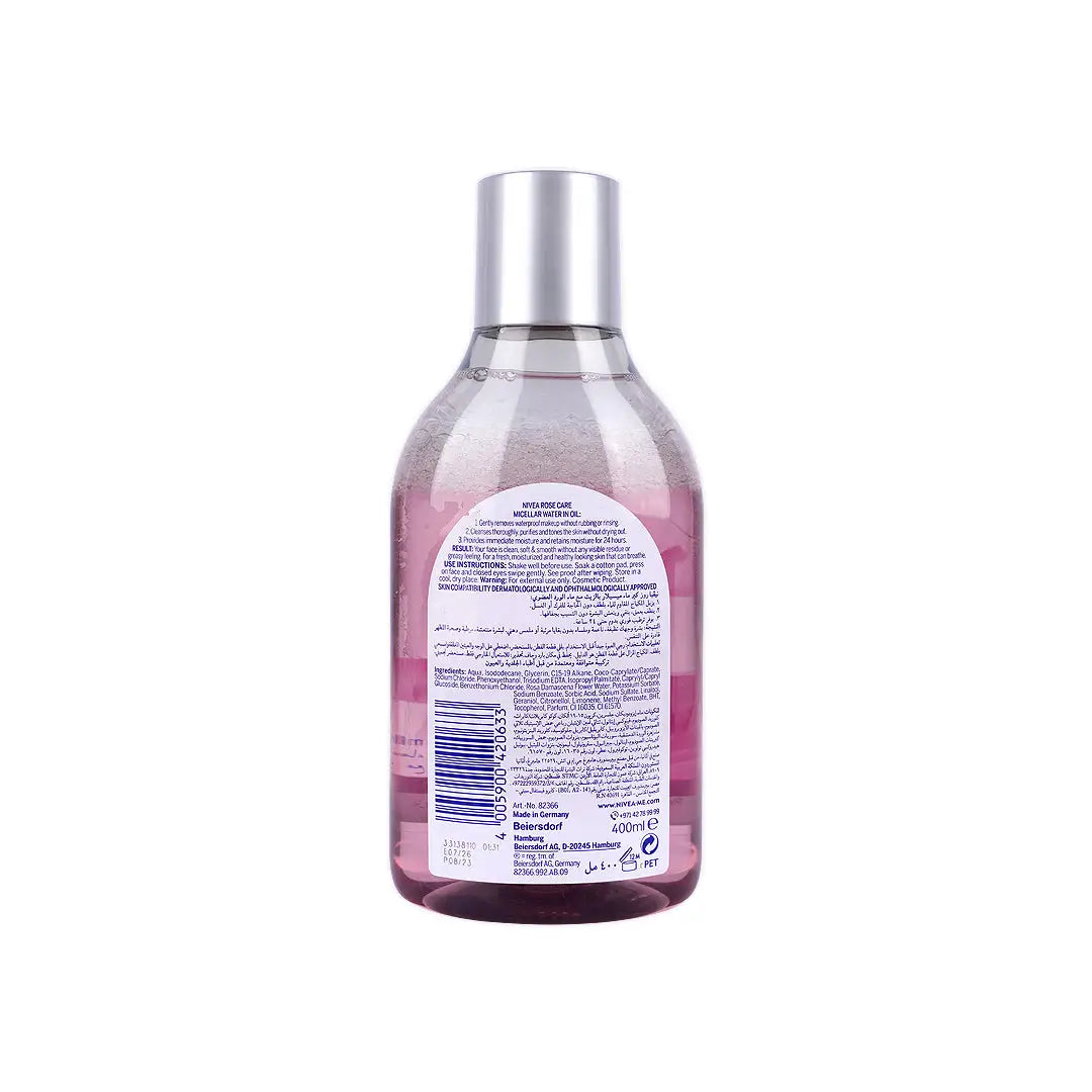 42850-Nivea Rose Care Micellar Water In Oil 400ml +1