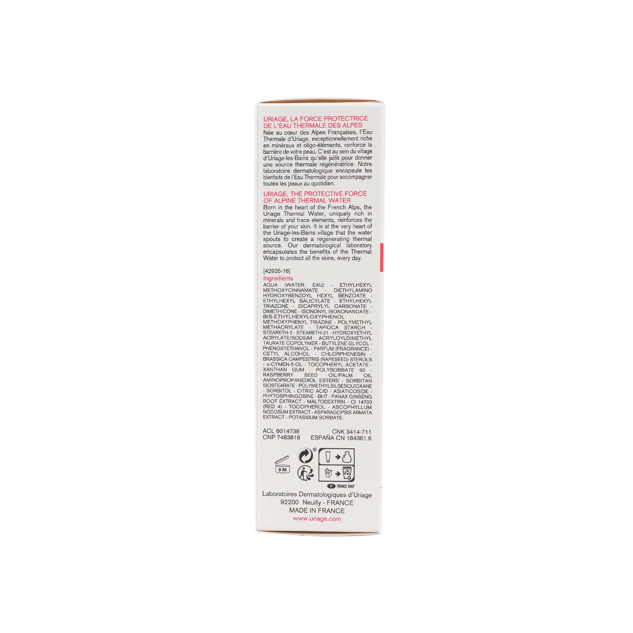 Uriage Roseliane Anti Redness Cream SPF-30 40Ml