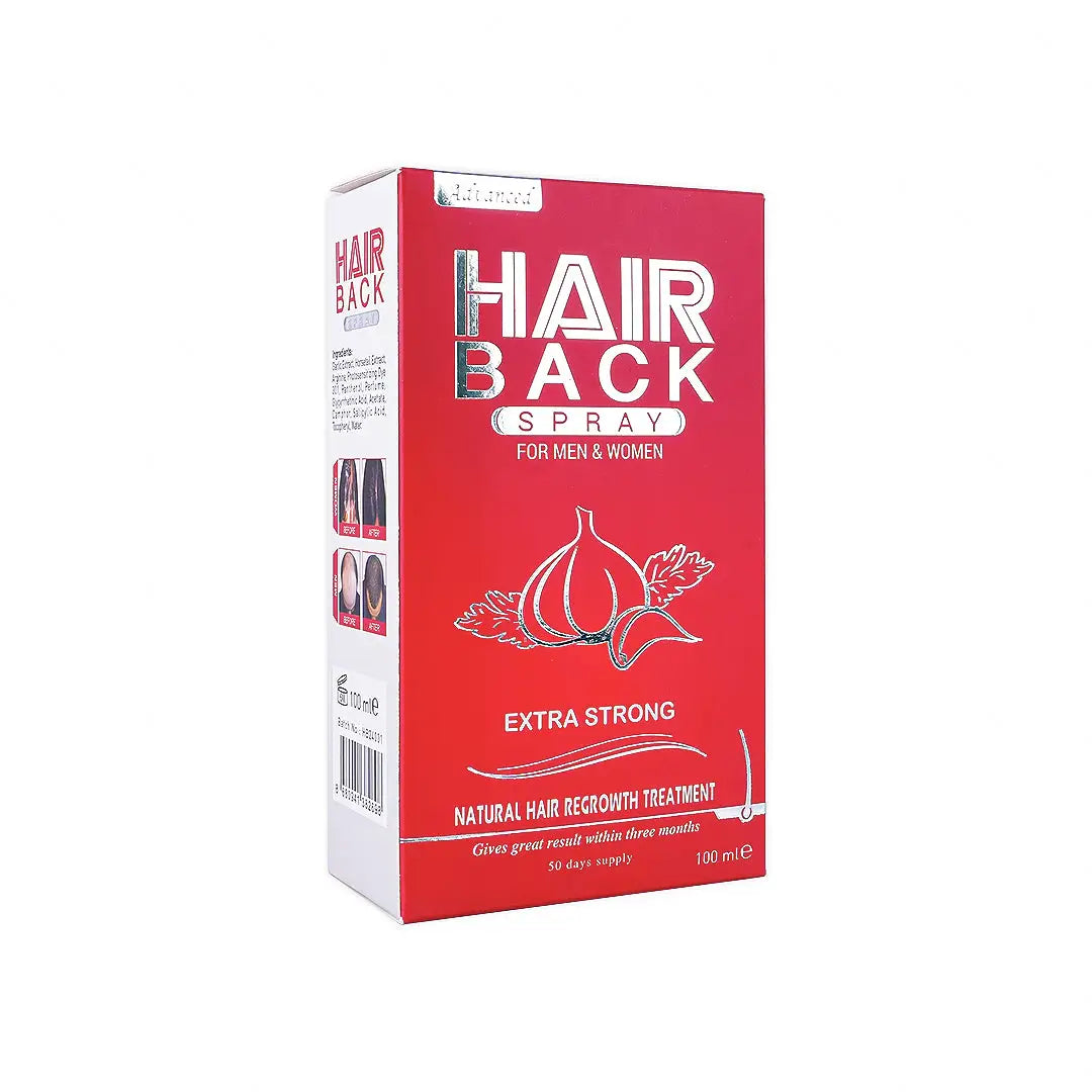 43009-Hair Back Men & Women Extra Strong 100ml +7