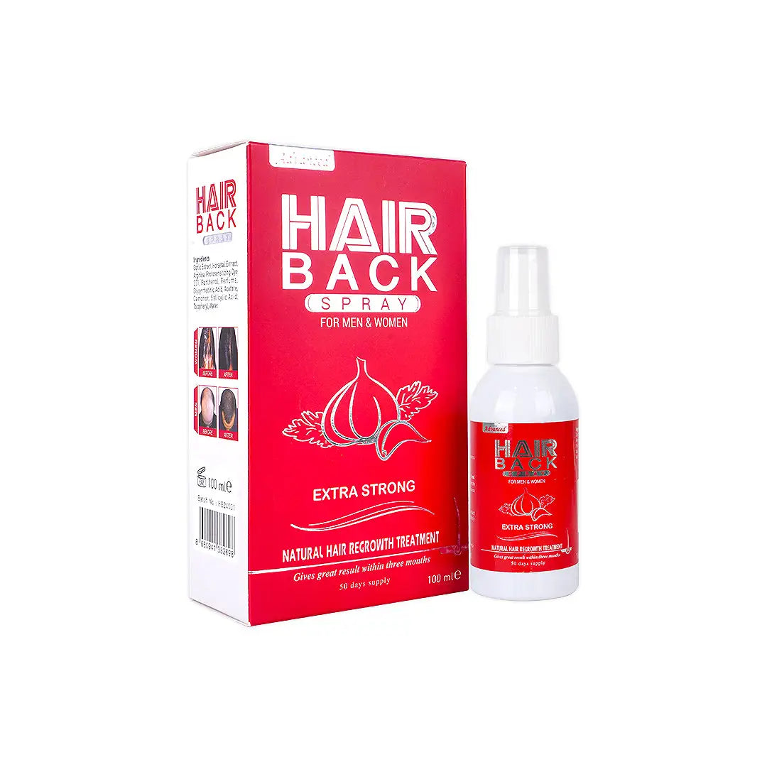 43009-Hair Back Men & Women Extra Strong 100ml