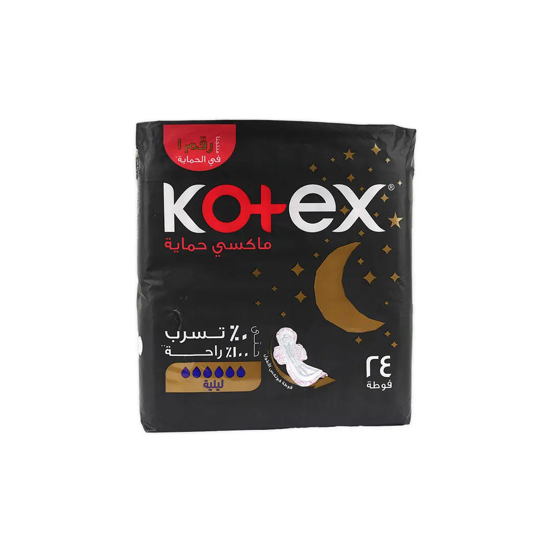 Kotex Maxi Protect Night 24Pcs