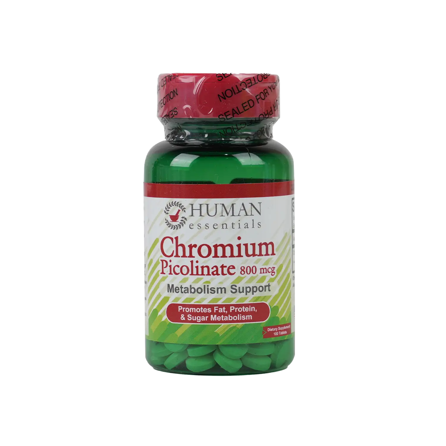 Human Chromium Picolinate 800Mcg 100Tab