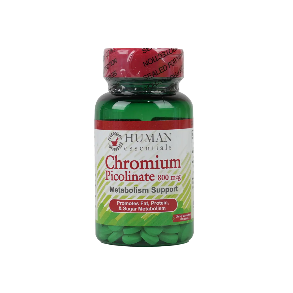 Human Chromium Picolinate 800Mcg 100Tab