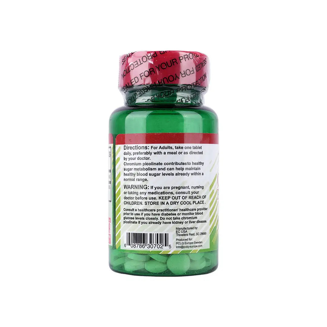 Human Chromium Picolinate 800mcg 100tab +1