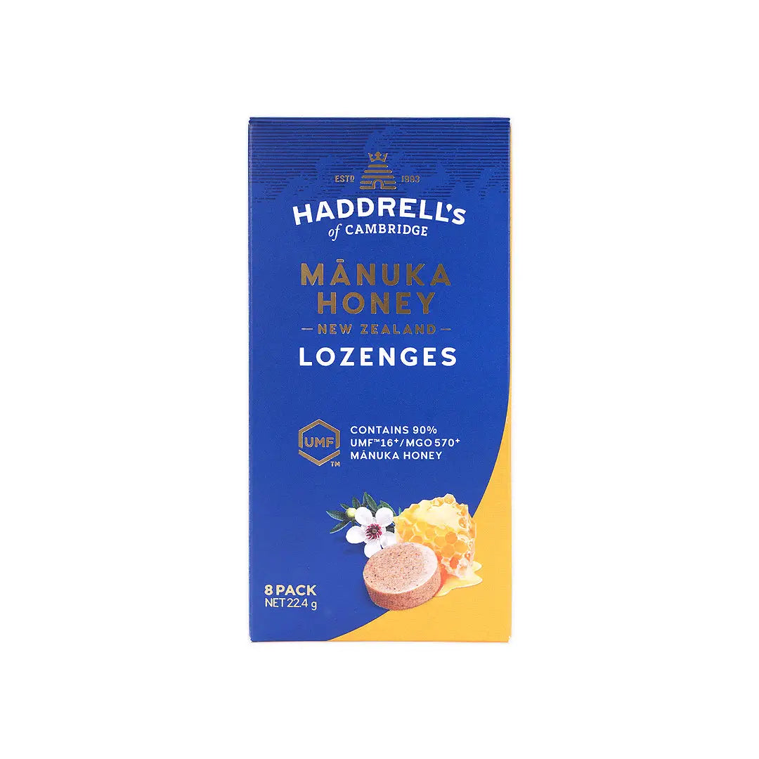 Haddrell's Manuka Honey (Umf16+) Lozenges 8 Pack