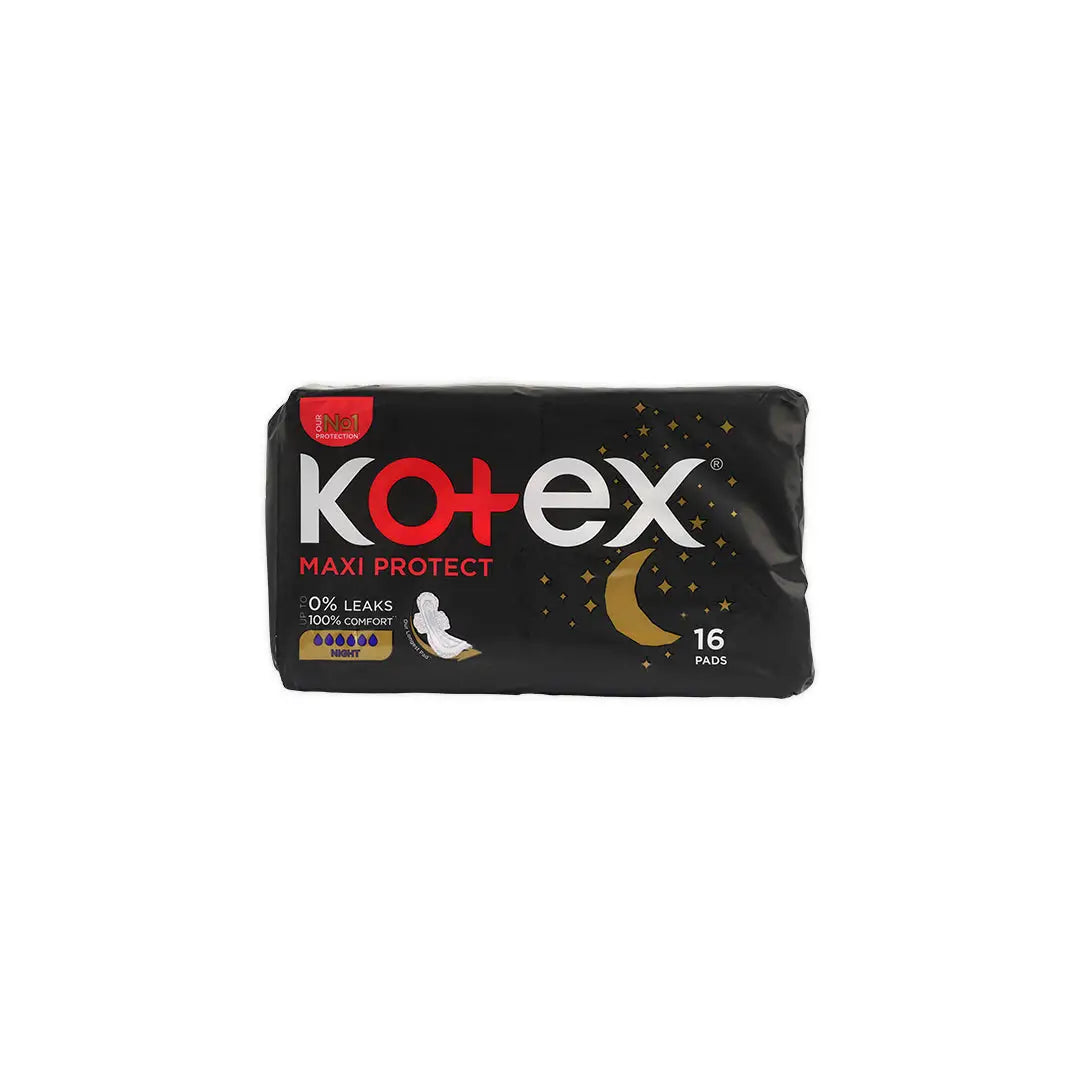 43129-Kotex Maxi Protect Night 16Pcs