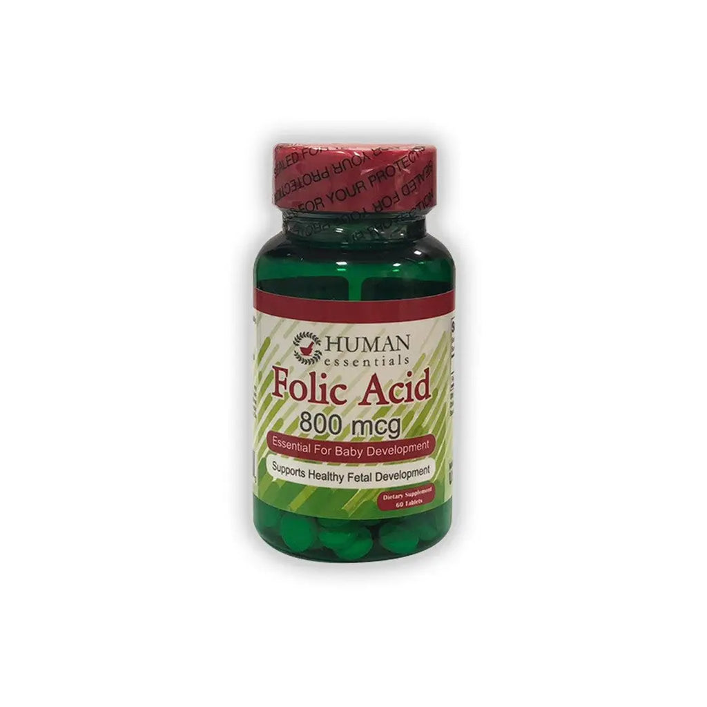Human Folic Acid 800Mcg 60Tab