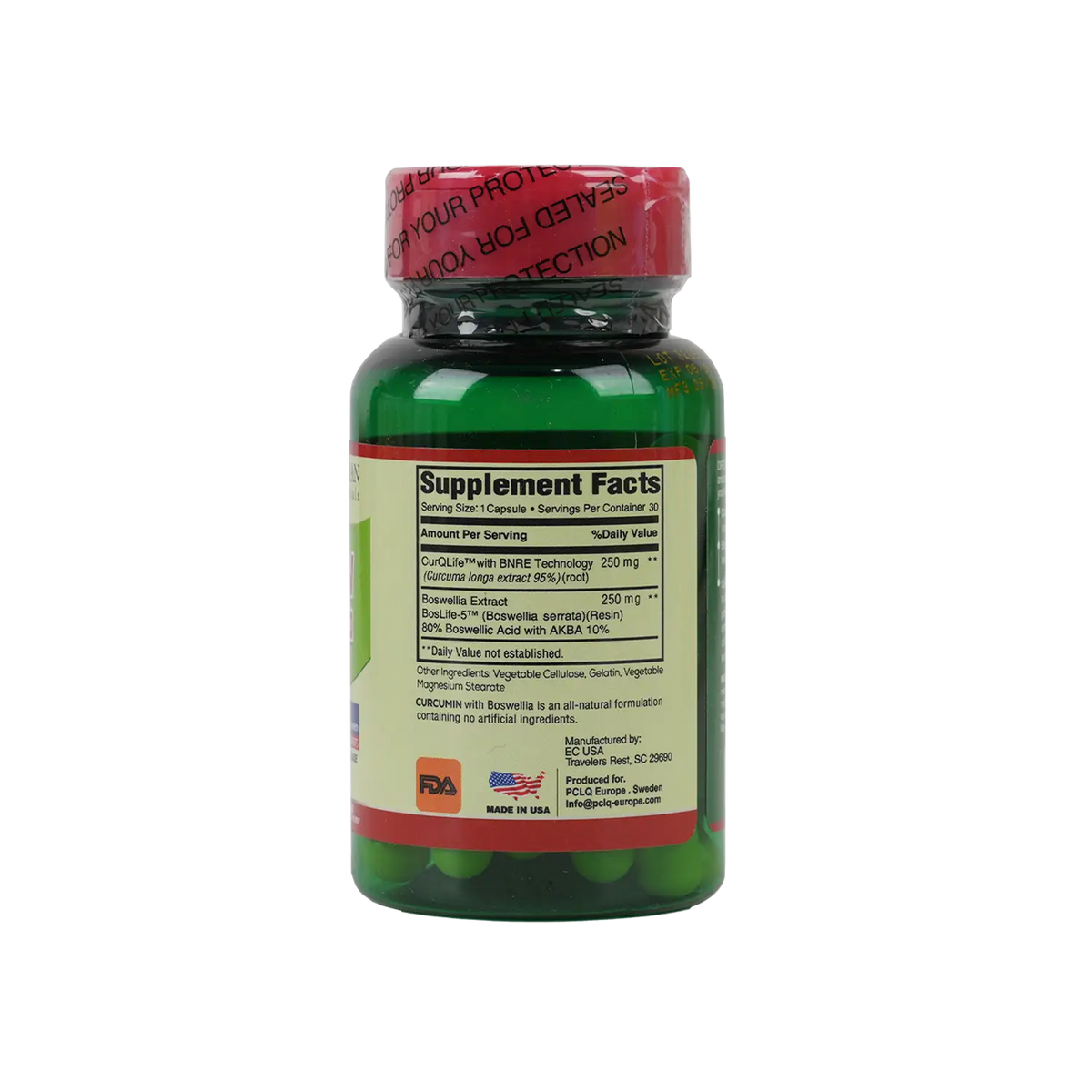 43167-Human Curcumin With Boswellia 30cap +1