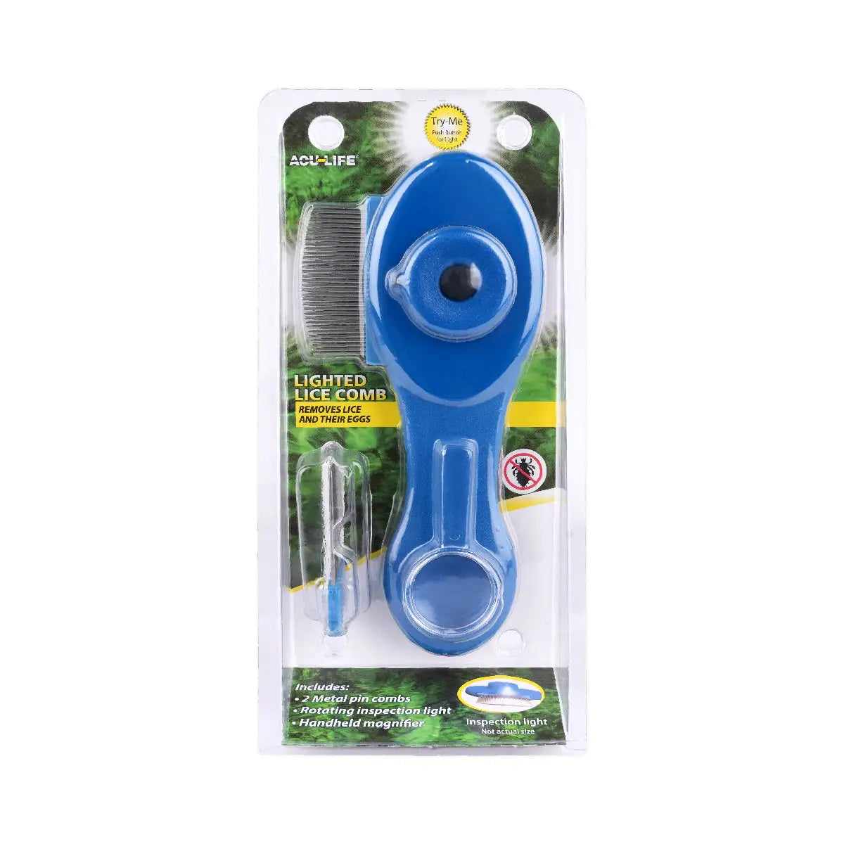 43242-Acu-Life Lighted Lice Comb -400916 +0