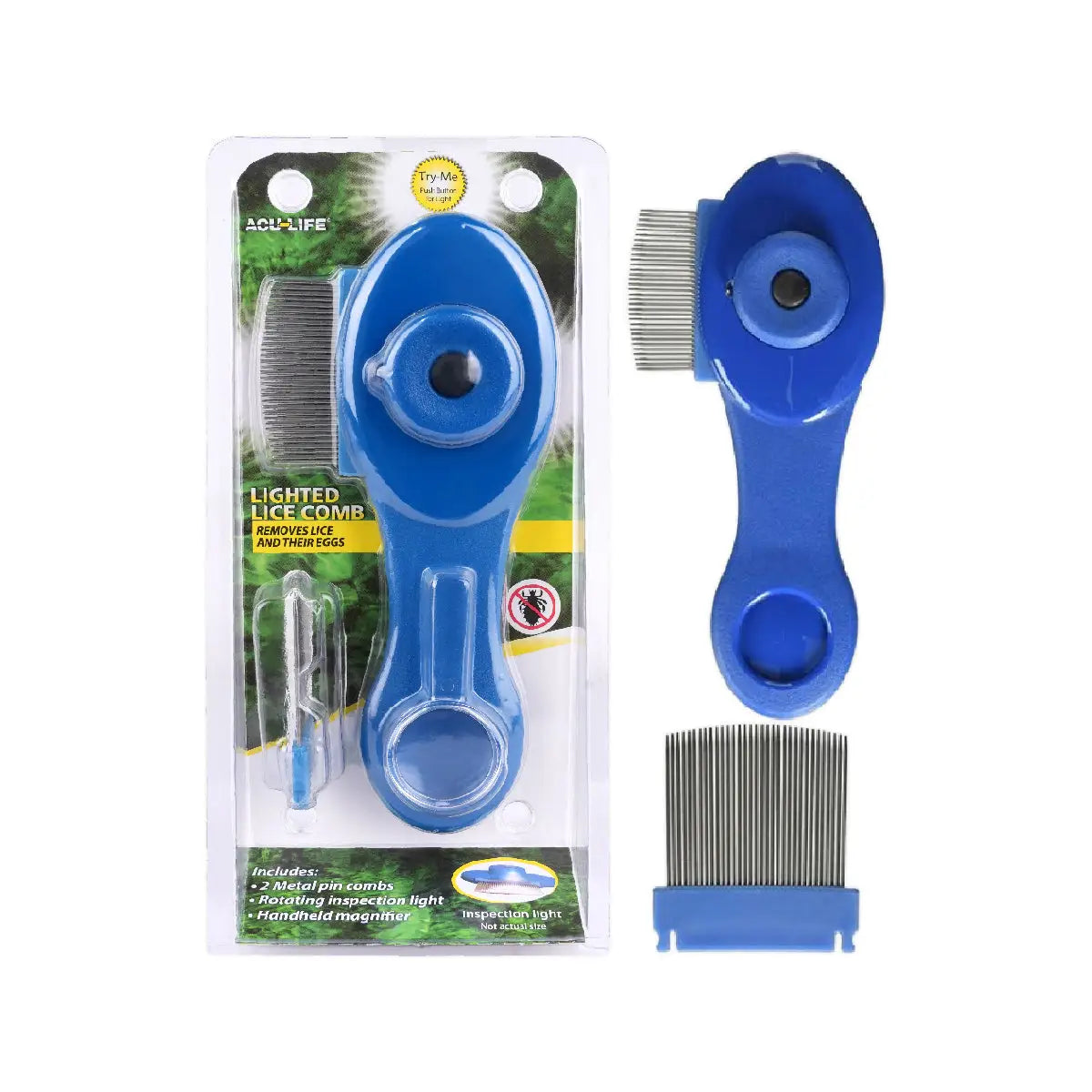 43242-Acu-Life Lighted Lice Comb -400916 +2
