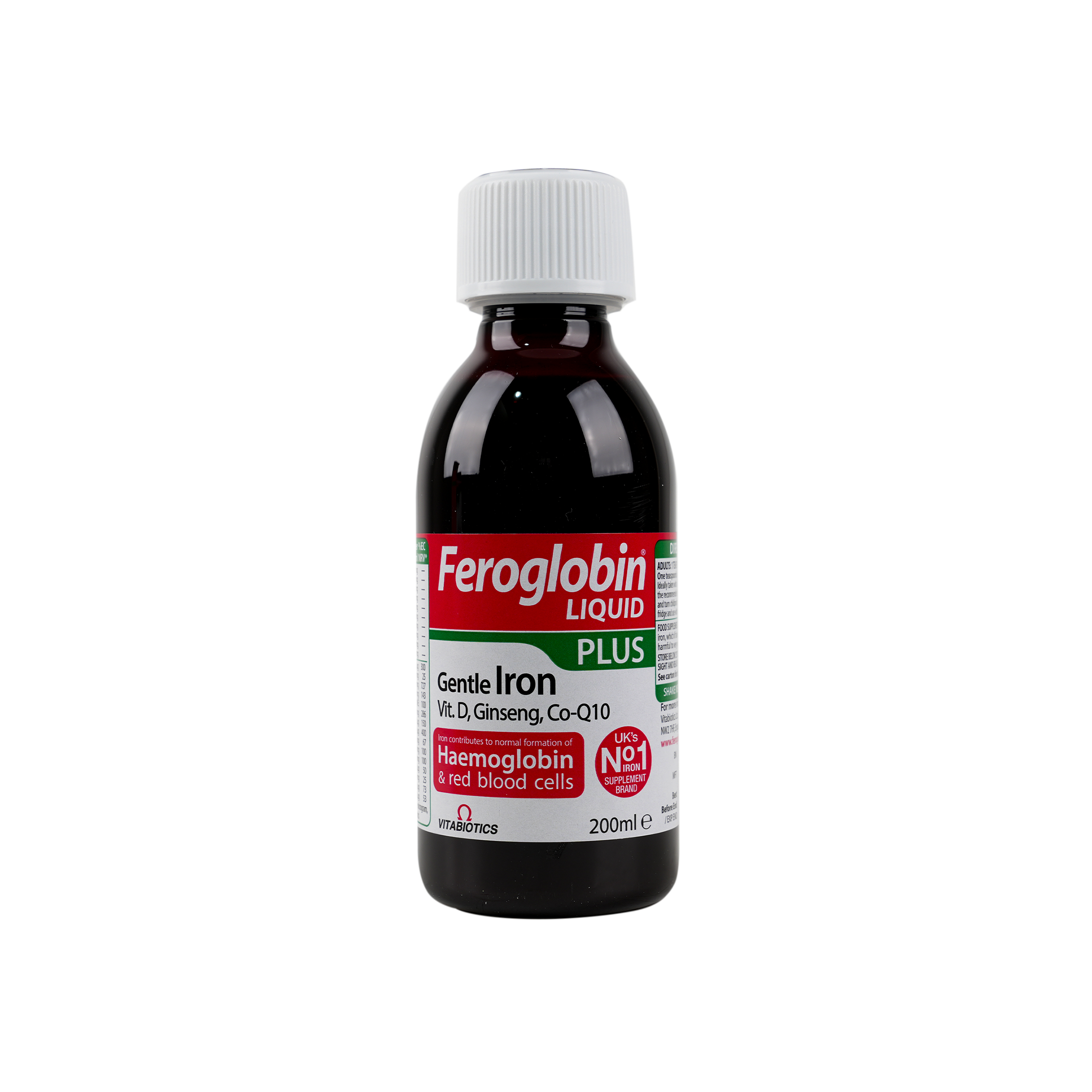 VITABIOTICS FEROGLOBIN LIQUID PLUS SYRUP 200ML