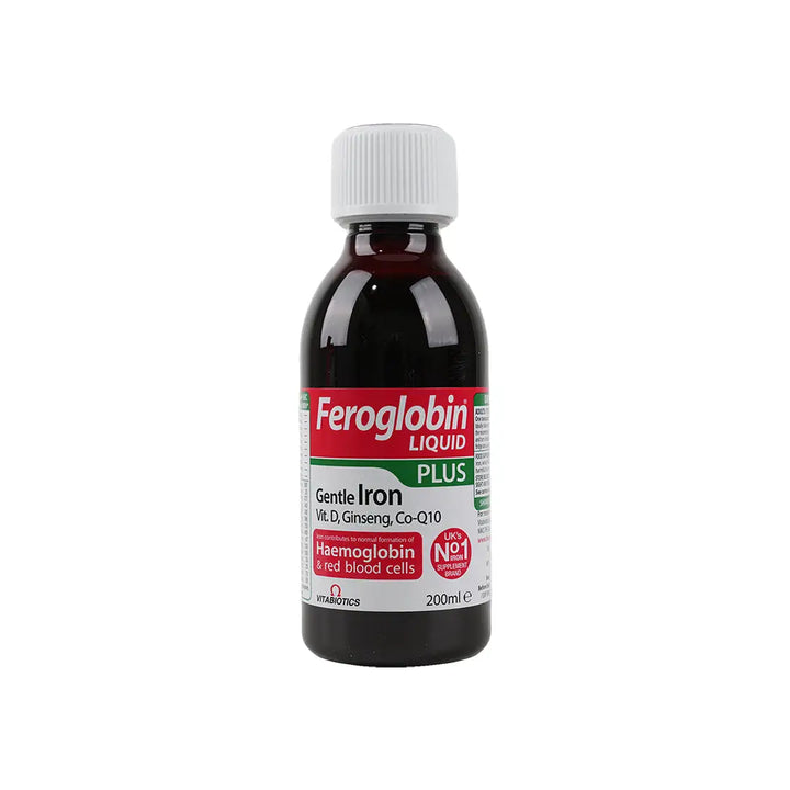 43305-Vitabiotics Feroglobin Liquid Plus Syrup 200Ml +2