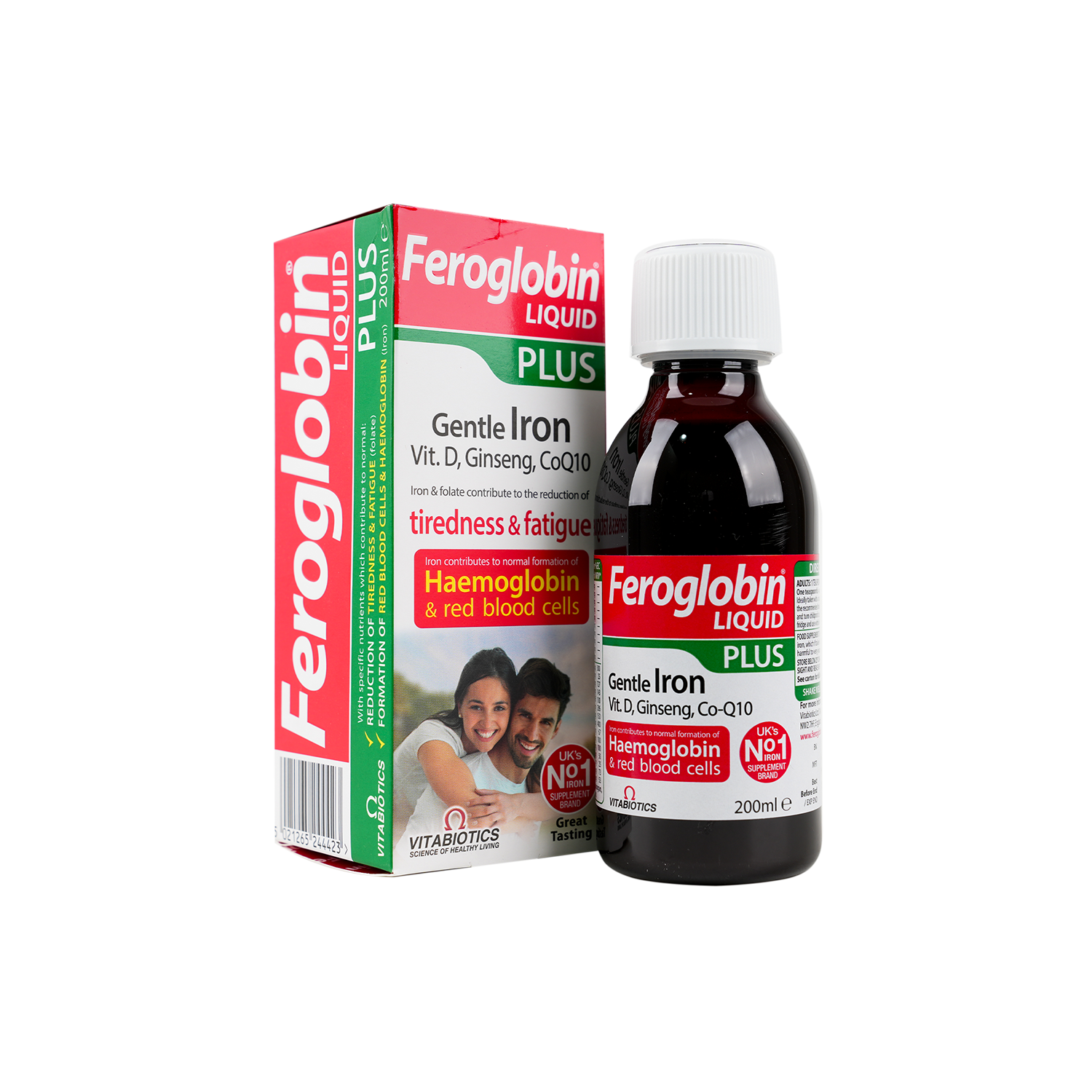 VITABIOTICS FEROGLOBIN LIQUID PLUS SYRUP 200ML