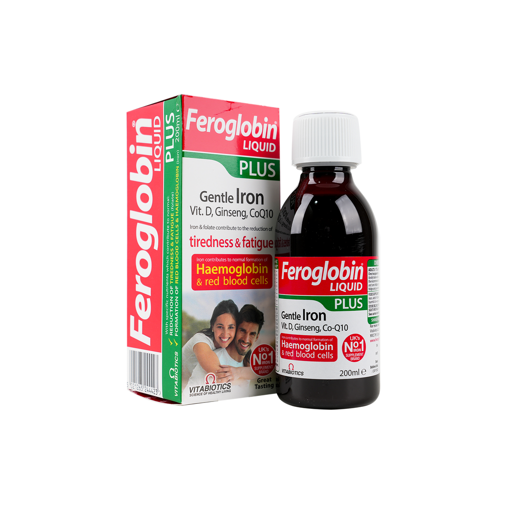 VITABIOTICS FEROGLOBIN LIQUID PLUS SYRUP 200ML