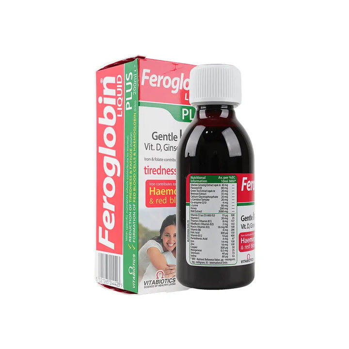 43305-Vitabiotics Feroglobin Liquid Plus Syrup 200Ml
