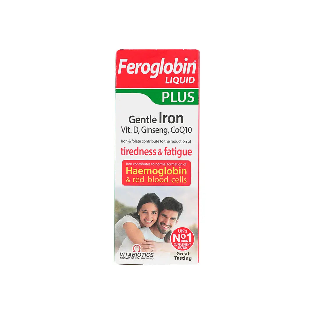 43305-Vitabiotics Feroglobin Liquid Plus Syrup 200Ml +1
