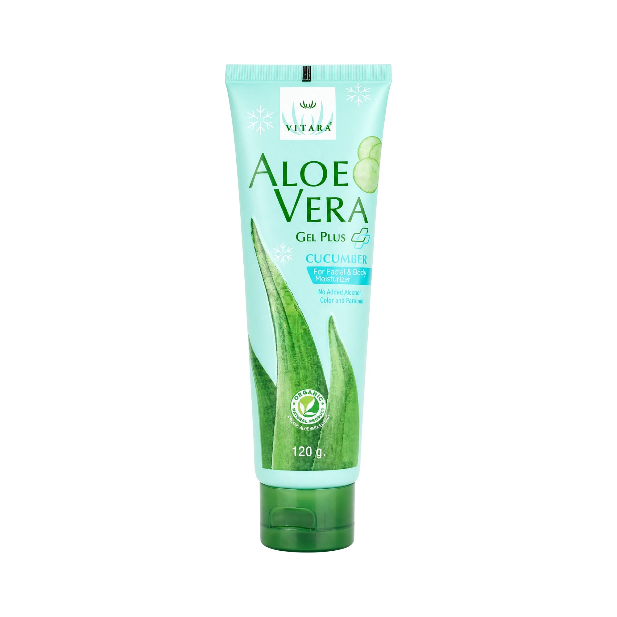 43311-Vitara Aloe Vera Gel Plus Cucumber 120g +1