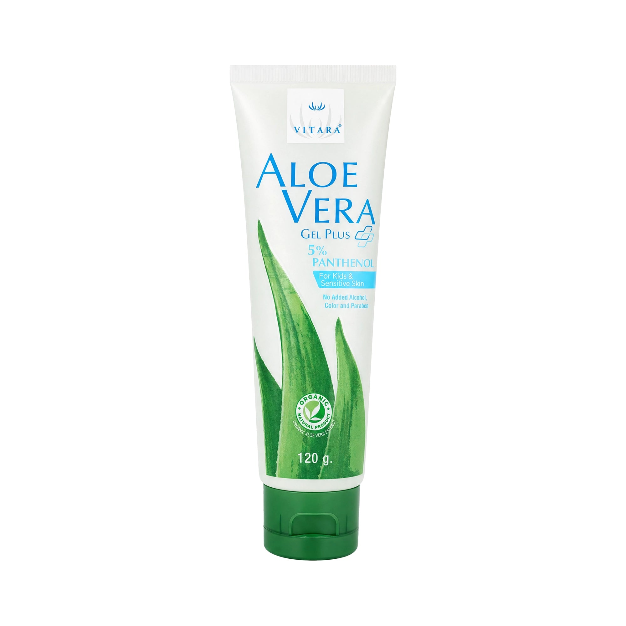 43312-Vitara Aloe Vera Gel Plus Panthenol 5% 120g +1