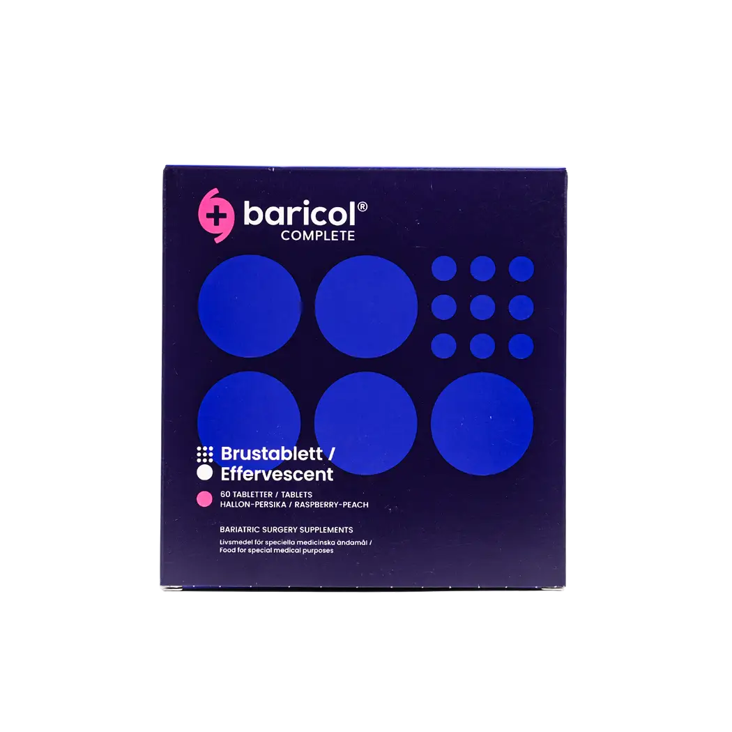 BARICOL COMPLETE RESPBERRY/PEACH EFF. 60TAB