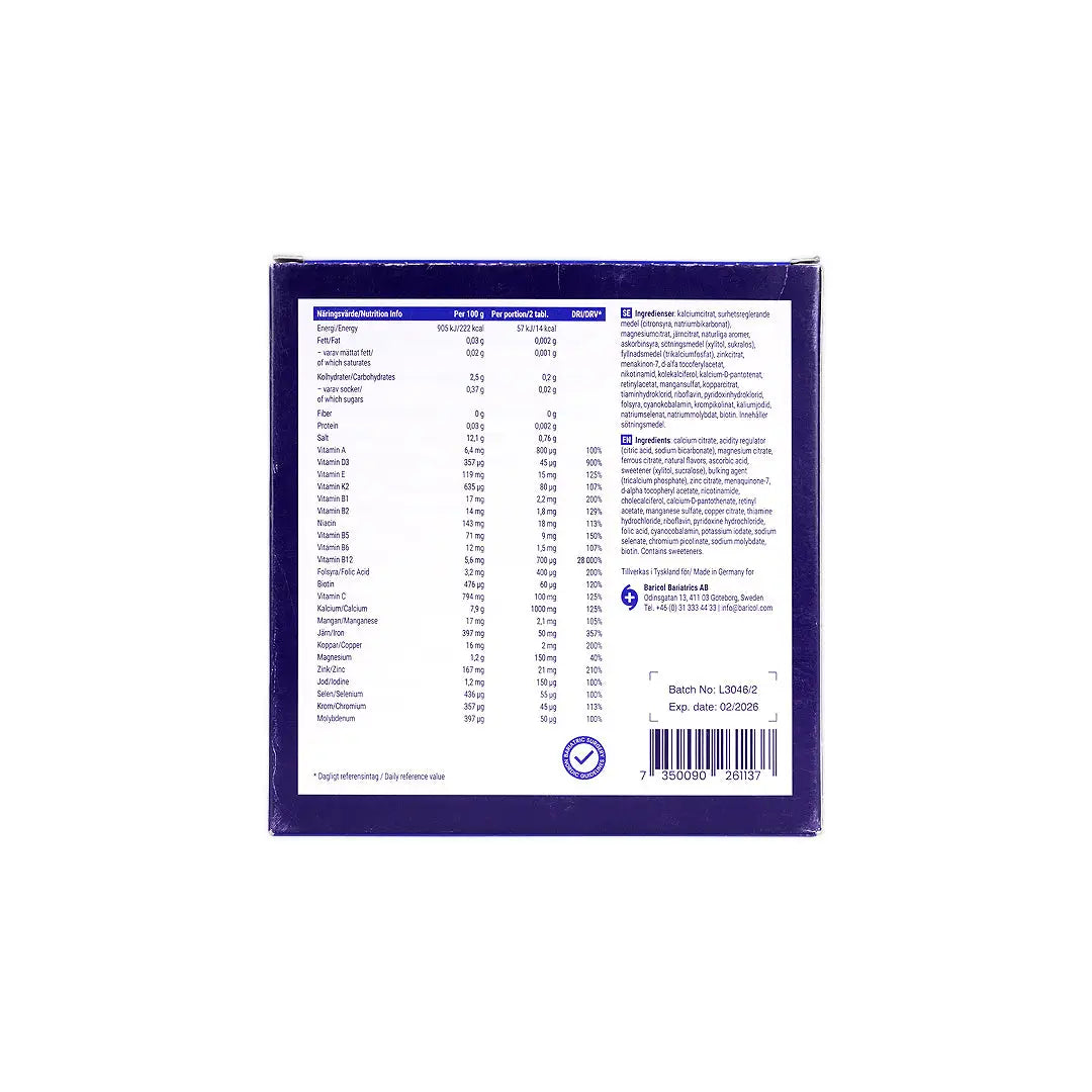 baricol complete citrus effe 60tab