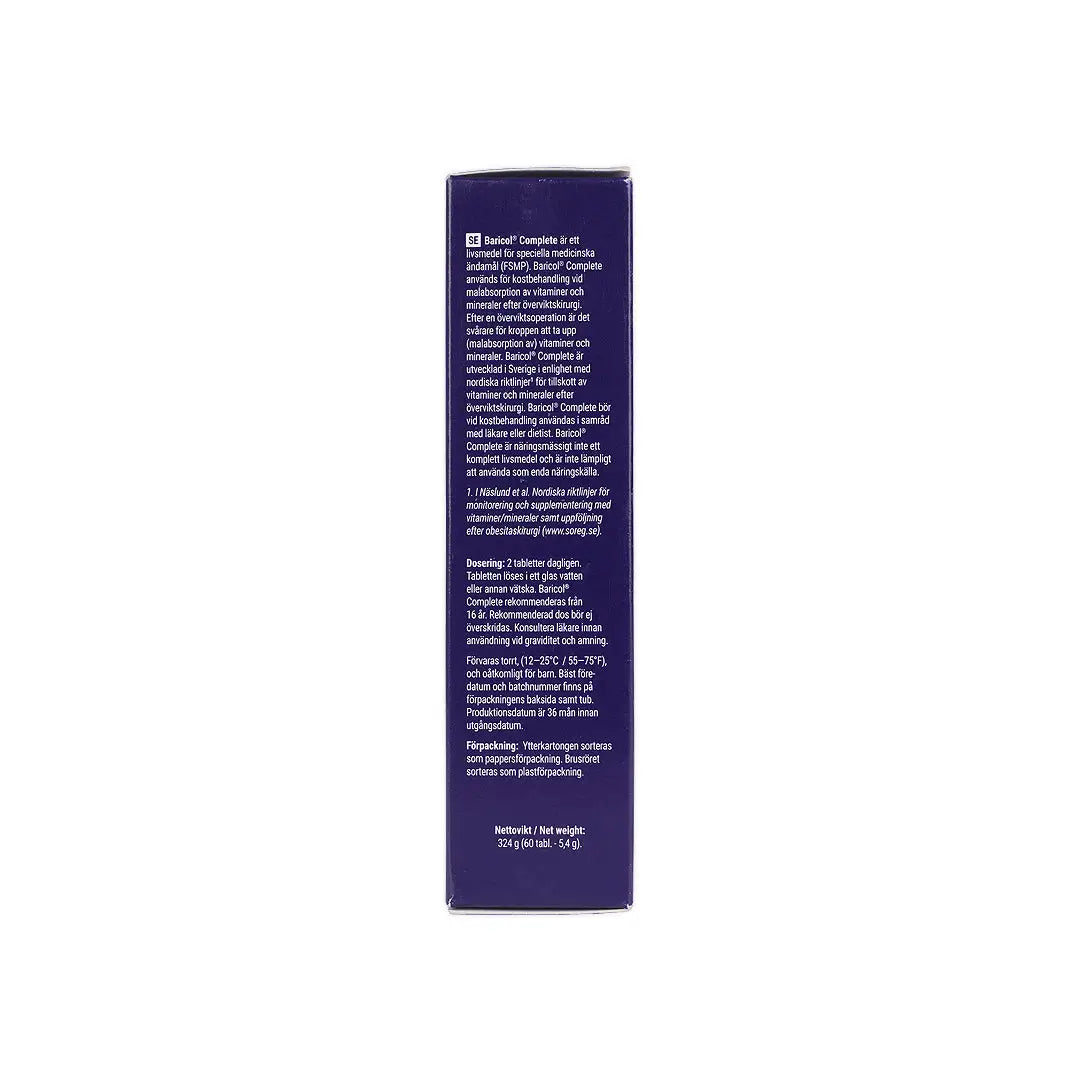 43340-Baricol Complete Citrus Effe. 60Tab +4