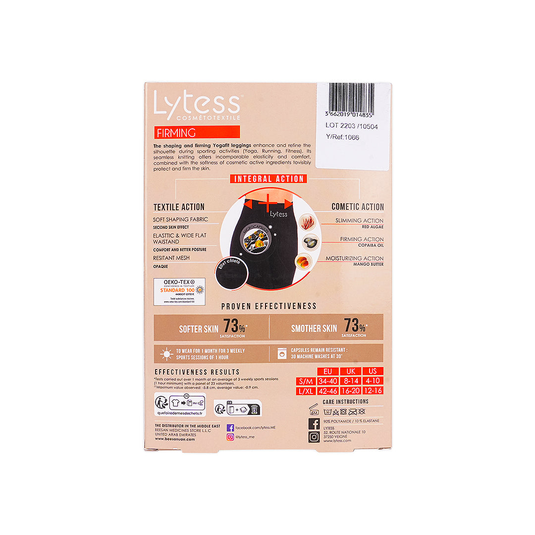 Lytess Yogafit Firming Leggings Onyx Black S/M