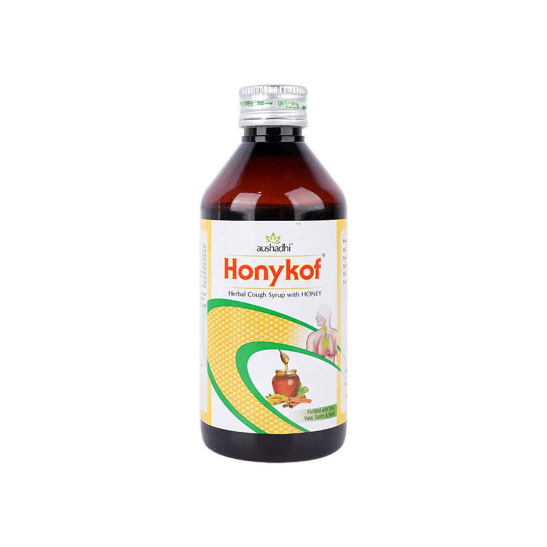 43381-Aushadhi Honykof Herbal Cough Syrup 200ml