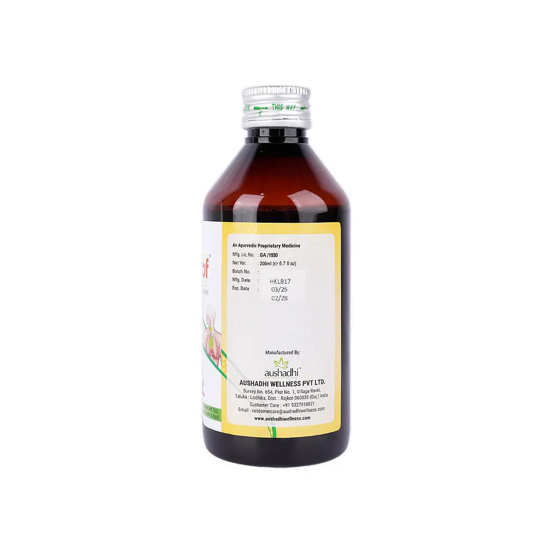 43381-Aushadhi Honykof Herbal Cough Syrup 200ml +4