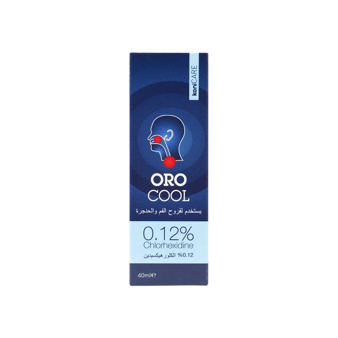 43424-Konicare Oro Cool 0.12% Mouth Throat Spray 40Ml +3