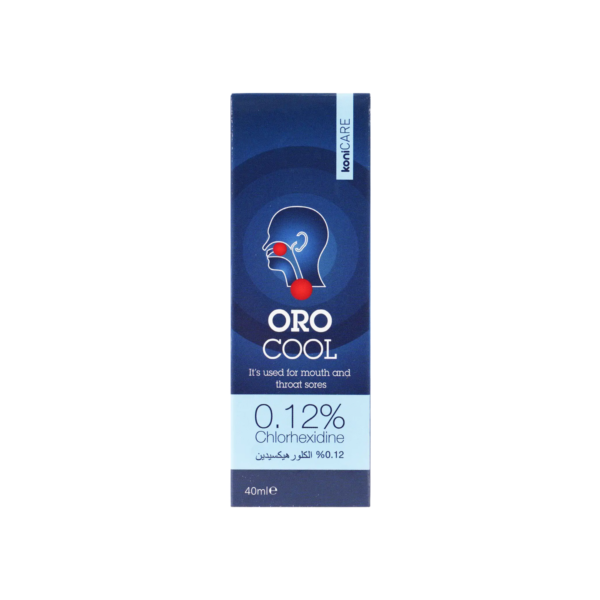 43424-Konicare Oro Cool 0.12% Mouth Throat Spray 40Ml