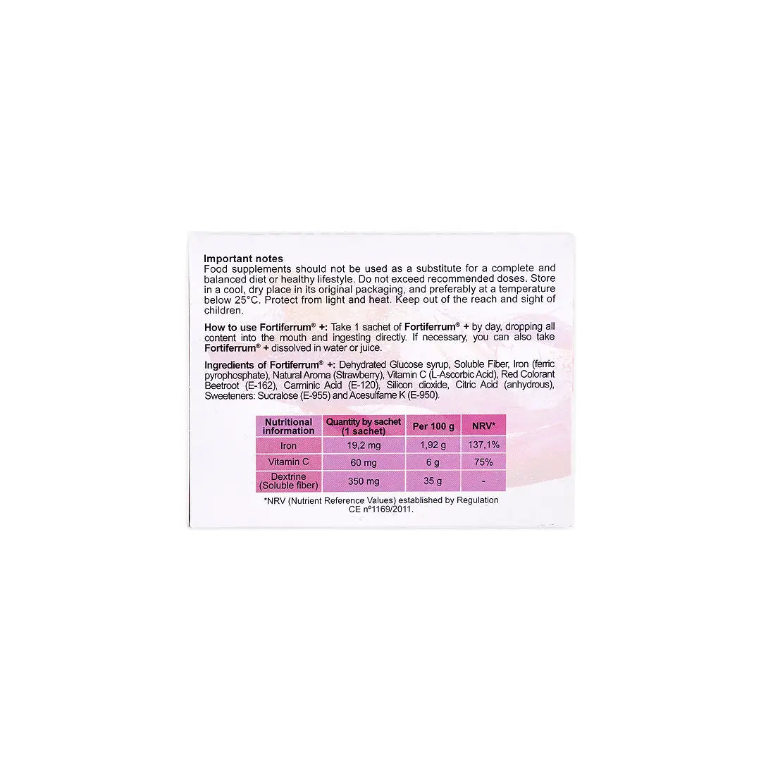 43429-Fortiferrum 30 Sachet +3