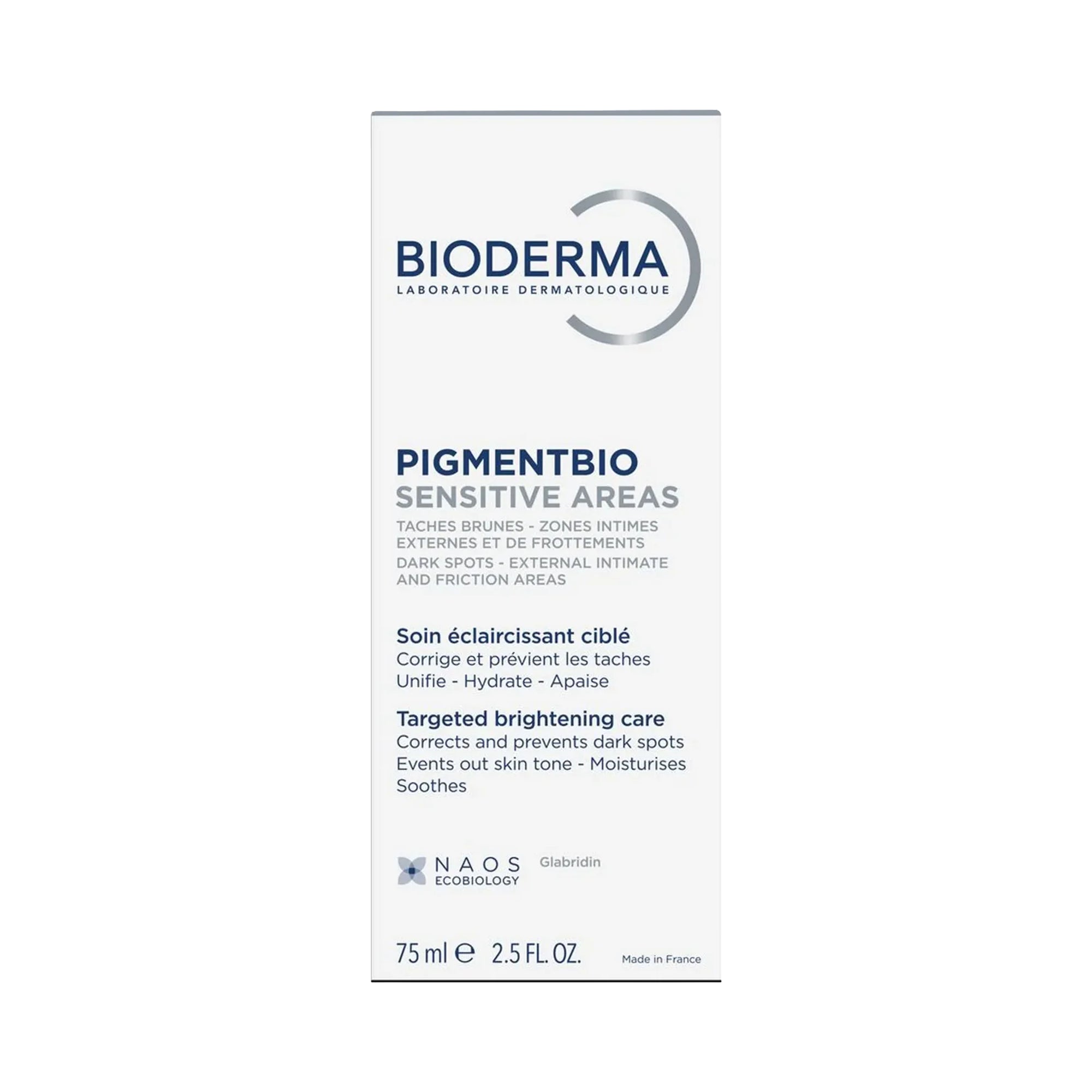 43434-Bioderma Pigmentbio Sensitive Areas Cr 75ml +3