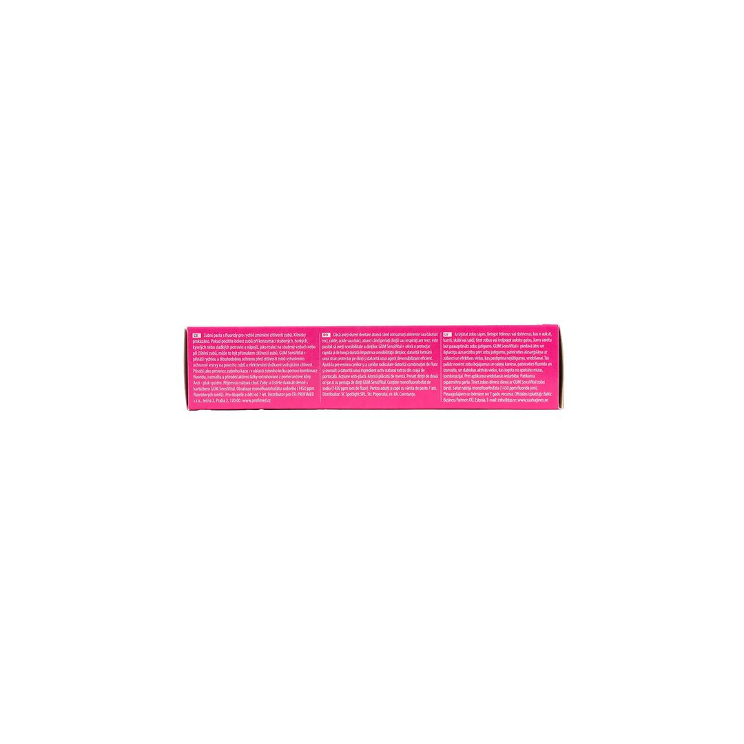 43439-GUM Sensivital Plus Toothpaste 75ml +3