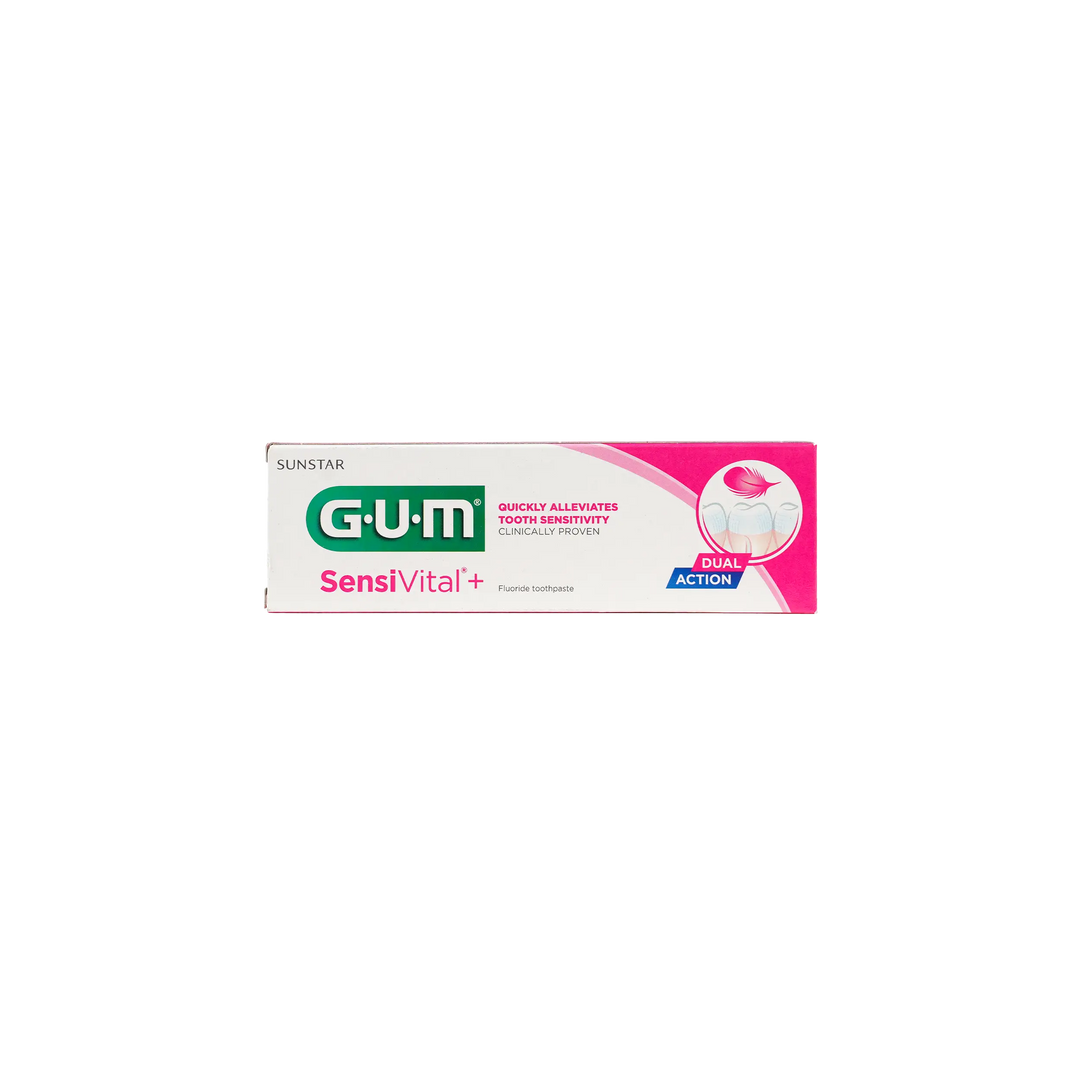 43439-GUM Sensivital Plus Toothpaste 75ml +1